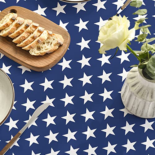 Horaldaily 4Th Of July Tablecloth 70X70 Inch Round, Patriotic American Flag Independence Day Memorial Day Table Cover For Party Picnic Dinner Decor #TOP17