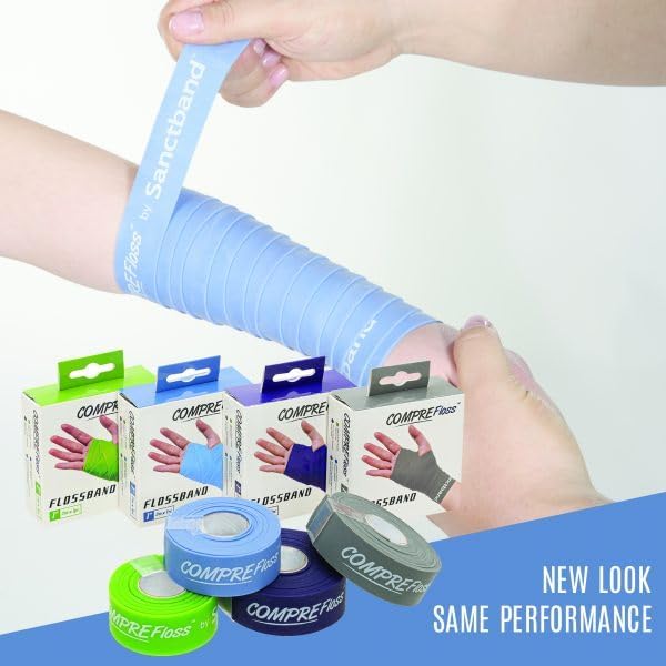 Sanctband Comprefloss FlossBand 1" X 2 m Nivel 2 Azul miniatura 4