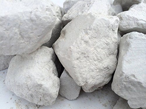 Gray Edible Clay Chunks (lump) Natural for Eating (Food), 1 lb (450 g)