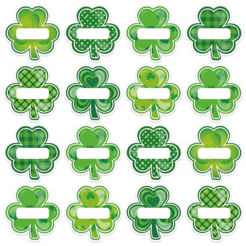 Stickers trèfle vert Saint-Patrick pour décorer vos cahiers d'école - 2