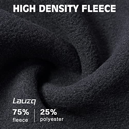 Lauzq Winter Fleece Ear Warmers Muffs Headband for Men Women Kids Ski Running Cycling