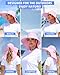 SENWAI Womens Sun Hat Outdoor UV Protection Wide Brim Fishing Hat with Ponytail Hole Neck Flap for Beach Hiking Camping, Pink