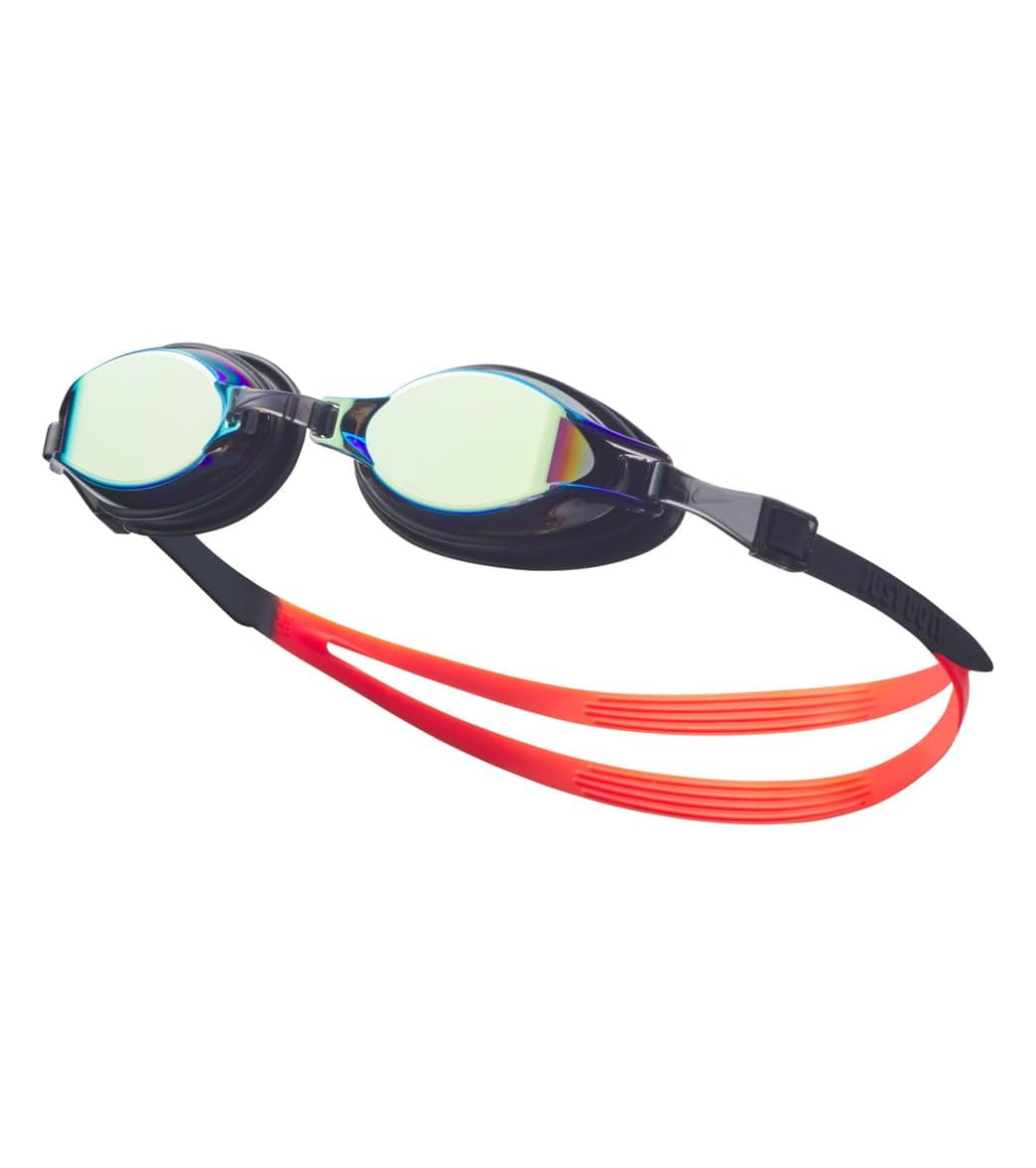 Nike Gafas cromadas espejadas doradas