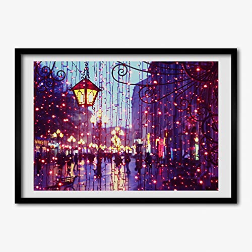 Cadre photo 70x50 cm Tulup pour remplacer vos posters sans cadre