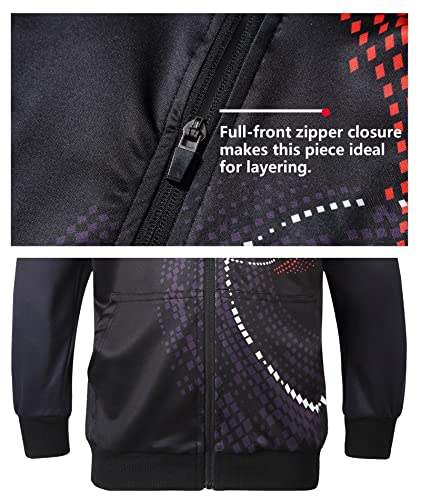 V VALANCH Kids Full Zip Hoodie Jackets Boys Pullover Coat Hooded Sweatshirts for Boys Girls 6-15 Years4