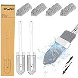 Portable Mop, EHOMGUI Hand Mop 6 in 1 Microfiber Self Squeeze Mop for Furniture Blind Bathroom Car S