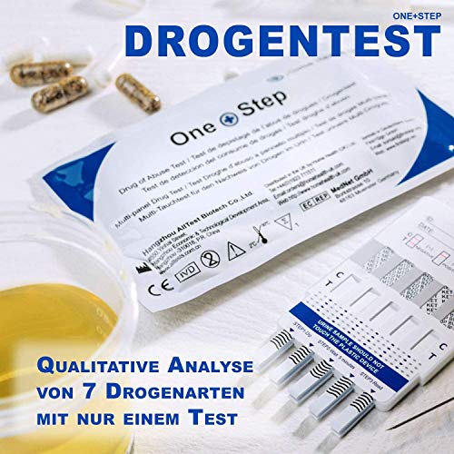 Drogentest One+Step 5 Stück für 7 Drogenarten