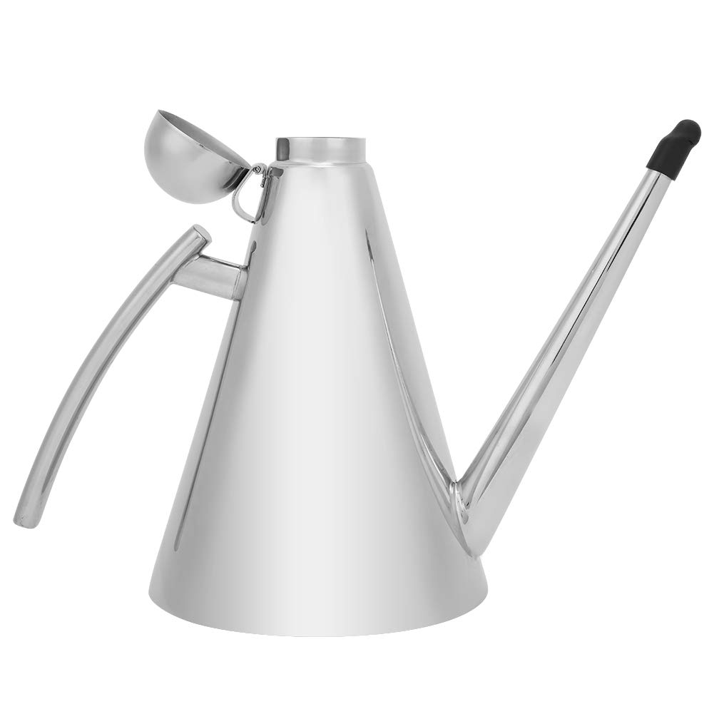Olla de Aceite, Dispositivo de Almacenamiento y Uso de Aceite de Cocina de Acero Inoxidable Apto para Uso alimentario, Utilizado para llenar Aceite en la Cocina