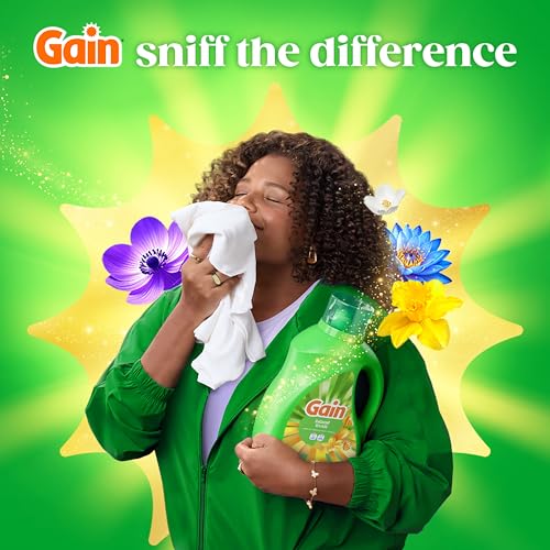 Gain Liquid Laundry Detergent, With Odor Defense, Island Fresh Scent, Laundry Soap For HE Washing Machines, 132 fl oz, 100 Loads (Packaging May Vary) by Gain - Image 8