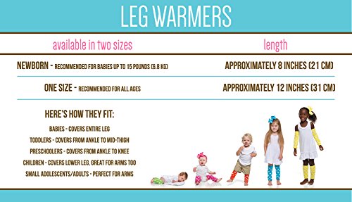 juDanzy 6 Pack of Boys Leg Warmers