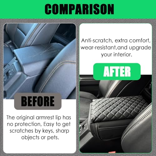ANMOSVO Center Console Armrest Cover for Ford Bronco 2021-2026 Accessory by ANMOSVO - Used condition - Image 2