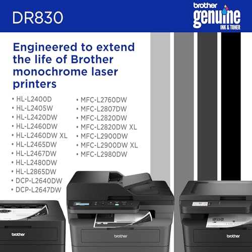 Image of Brother Genuine DR830 Drum Unit