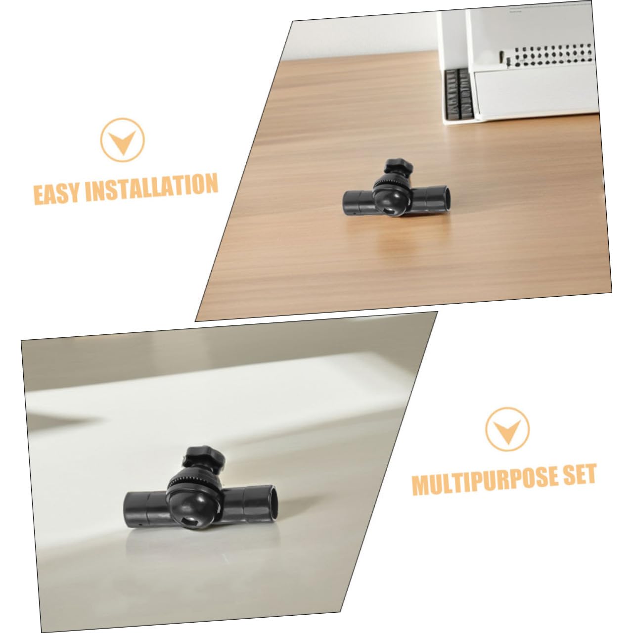 Alipis 4pcs Plastic Elbow Connectors Sturdy for Pipe Canopy Frame Fishing Rod Bicycle Umbrella Stand Parts