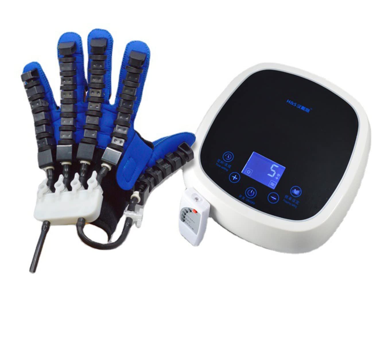 Tutore per Raddrizzare Le Dita per la Disfunzione della Mano, Inferiori Training Finger Ortesi per Lctus Emiplegia Pazienti Tendini Esercizio righthand,Large