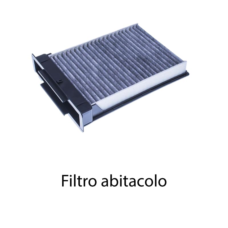 Kit tagliando 4 filtri + 5L olio 5W-30 IPC C2 compatibile con Peugeot 2008 i 1.5 BLUEHDI 100 Gasolio 2018+