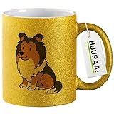 pastor shetland canil Uno Perro pastor de Shetland Una sorpresa che porta gioia: che si tratti della tazza preferita, della tazza da caffè o della tazza da tè, questa tazza bianca è un souvenir ideale.