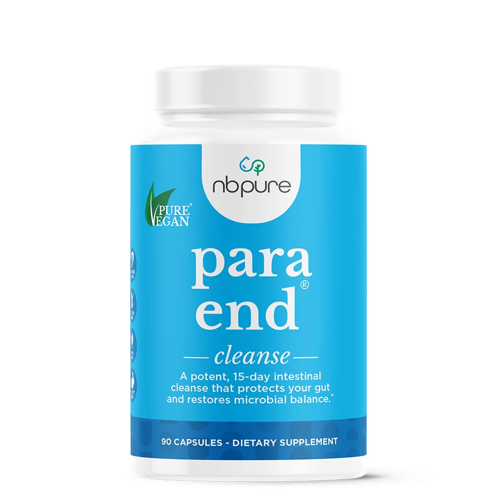 nbpure ParaEnd 15 Day Cleanse, Vegan, 90 Capsules