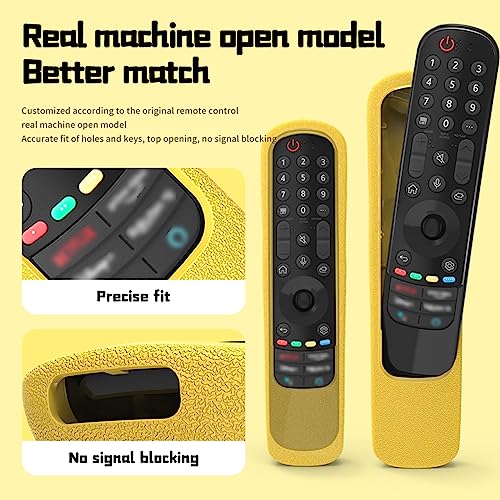 Silicone Remote Control Protective Case Compatible with LG AN-MR24GA/MR23GA/MR22GN/MR21GN - Image 2