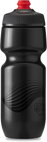 Miniatura 9 de Polar Bottle Breakaway Single Wall by HydraPak (20oz, 24oz, 30oz) - BPA-Free, Cycling & Sports Squeeze Bottle Azul,verde azulado,Blanco,Negro