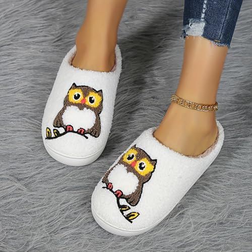 Image of Women's Men's Cute Frog Slippers Fuzzy Memory Foam Kawaii Cartoon Animal Slippers Winter Warm Fluffy Shoes
