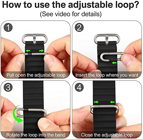 Image of PC Case for Watch 45mm Change to Ultra 49mm Cover with Crown, Screen Protector for Watch Case Series 8 and 7 Only Upgrade to Watch Ultra 49mm PC Cover (Converter Ultra Watch (CUW).)