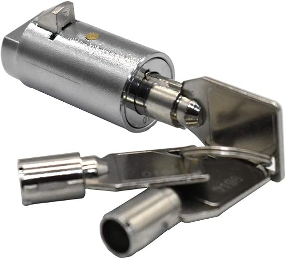 Vending Machine Lock Keyed Alike for Coke, Snack, and Soda Machines - 3Pcs Keys Included