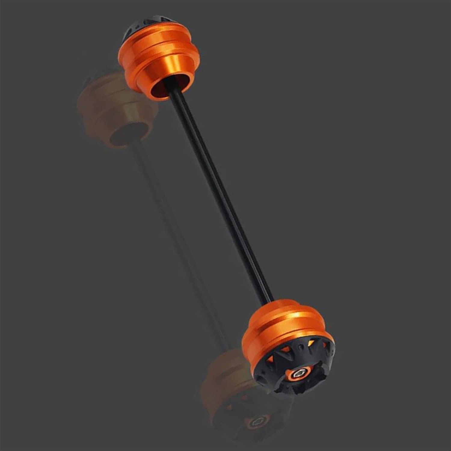 Motorcycle Wheel Protector For Y-AMAHA FZ10 FZ-10 2017 2018 2019 2020 2021 2022 2023 Motorcycle Front Rear Wheel Axle Fork Crash Sliders(Rear Orange)