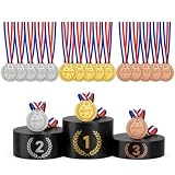 HAVIRI Medallas Olimpiadas,Medallas para Niños Medalla Fútbol Cumpleaños Esquí Trabajo Deporte