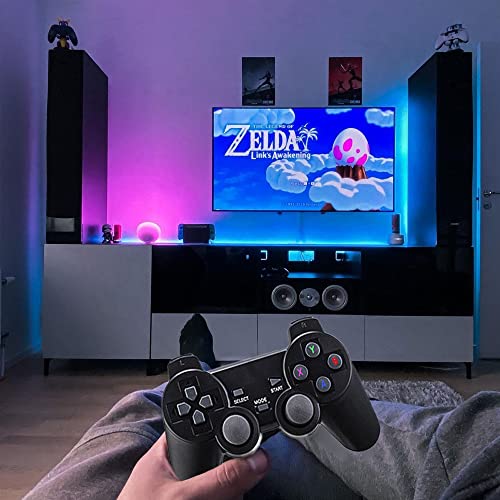 Nostalgia Stick Game, Wireless Retro Stick Game Console, Nostalgiastick Wireless Retro Game Console, Plug & Play Nostalgia Stick 4K Hdmi Output, Dual 2.4G Wireless Controllers (M9 128G (15000+ Games)) #TOP2