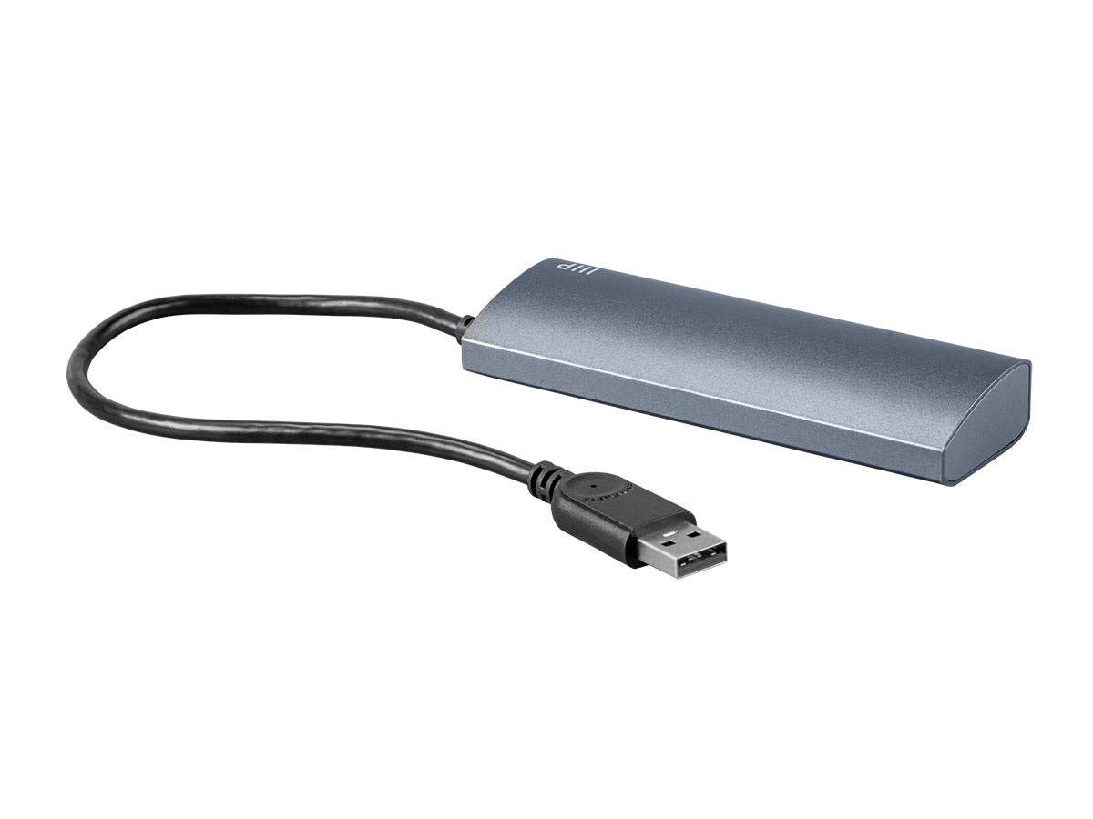 Monoprice Hub USB 3.0 4 Ports en Aluminium
