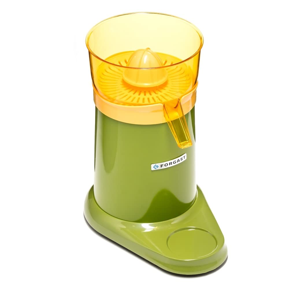 Exprimidor de cítricos eléctrico automático | Exprimidor de frutas | 1500 rpm | Potencia 180 W | Carcasa de aluminio fundido a presión lacado | Tazón de jugo hecho de policarbonato