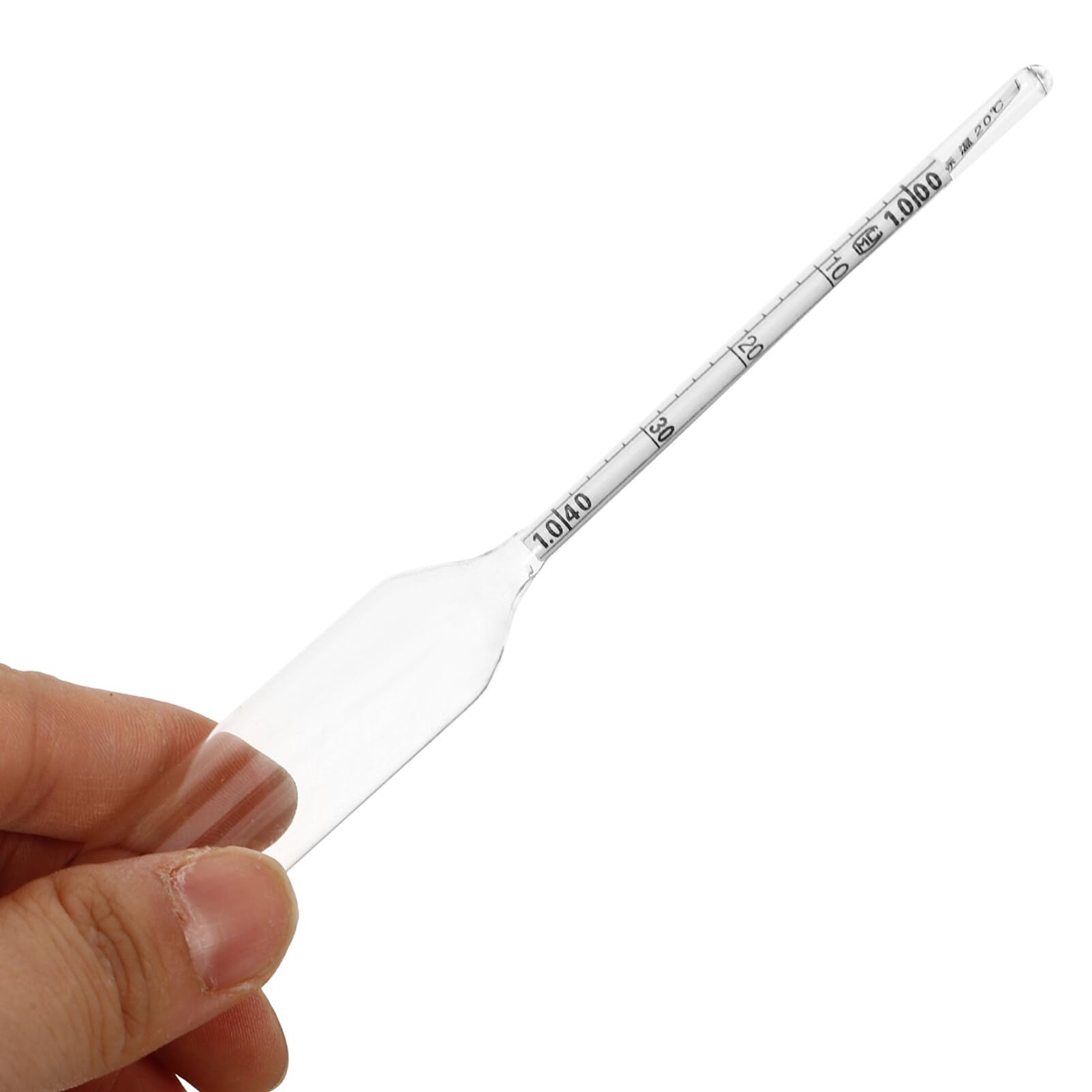 Laktometer Milch-Hydrometer Aus Bruchsicherem Glas – Präzise Dichtemessung Für Kuh- & Ziegenmilch, 0–25 Skala, Für Haus & Gewerbe