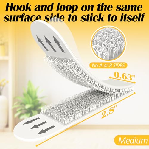 LuBanSir Picture Hanging Strips, 10 lb No Damage Wall Adhesive Picture Hangers Without Nails, 40 Pairs