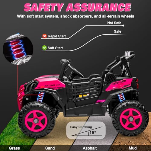 MOEYURO 800W 2-Seater Electric UTV