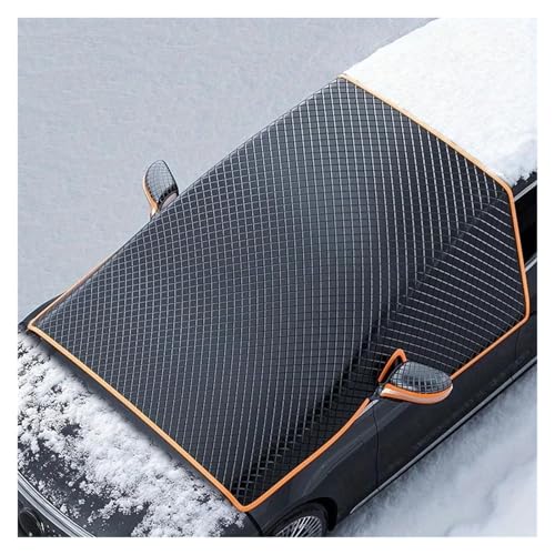 Couverture de neige pour voiture robuste avec bords magnétiques anti-rayures - 3