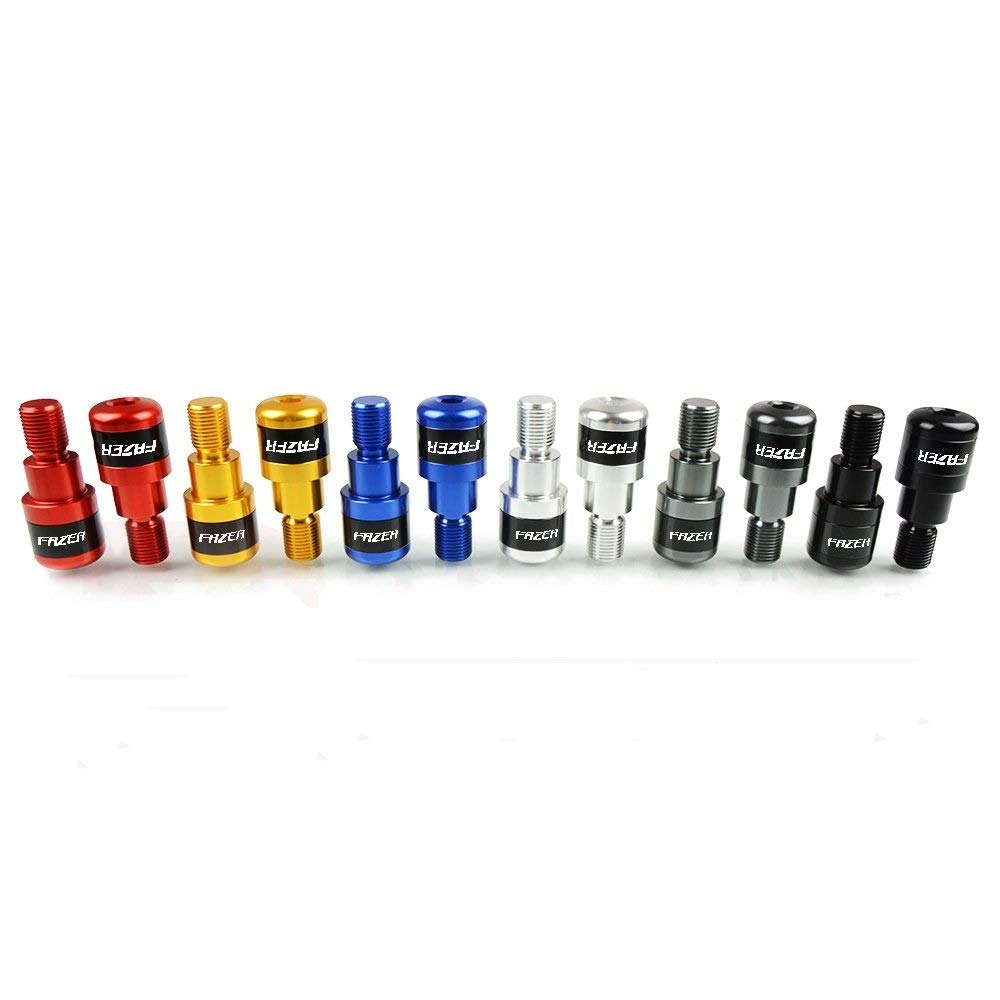 2pcs Poignée étoile Mauve Bar Les Bouchons Extrémité Pour Guidon Moto