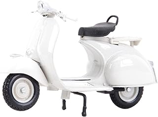 YDYBDA 1/18 Vehículos De Fundición Estática Coleccionables Pasatiempos Modelo De Motocicleta Juguetes para V&ESPA LXV Amarillo para Piaggio 2013