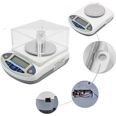 Digital Kitchen Scales Kitchen Food Scale,Electronic Cooking,Precision 1mg Precision Electronic Balance Jewelry Scales Kitchen Precision Weighing Electronic Scale Calibrated