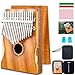 EASTROCK Kalimba Piano de pulgar de 17 teclas, portátil Mbira Finger Piano Builts-in Kalimba Case (Kalimba Thumb Piano)