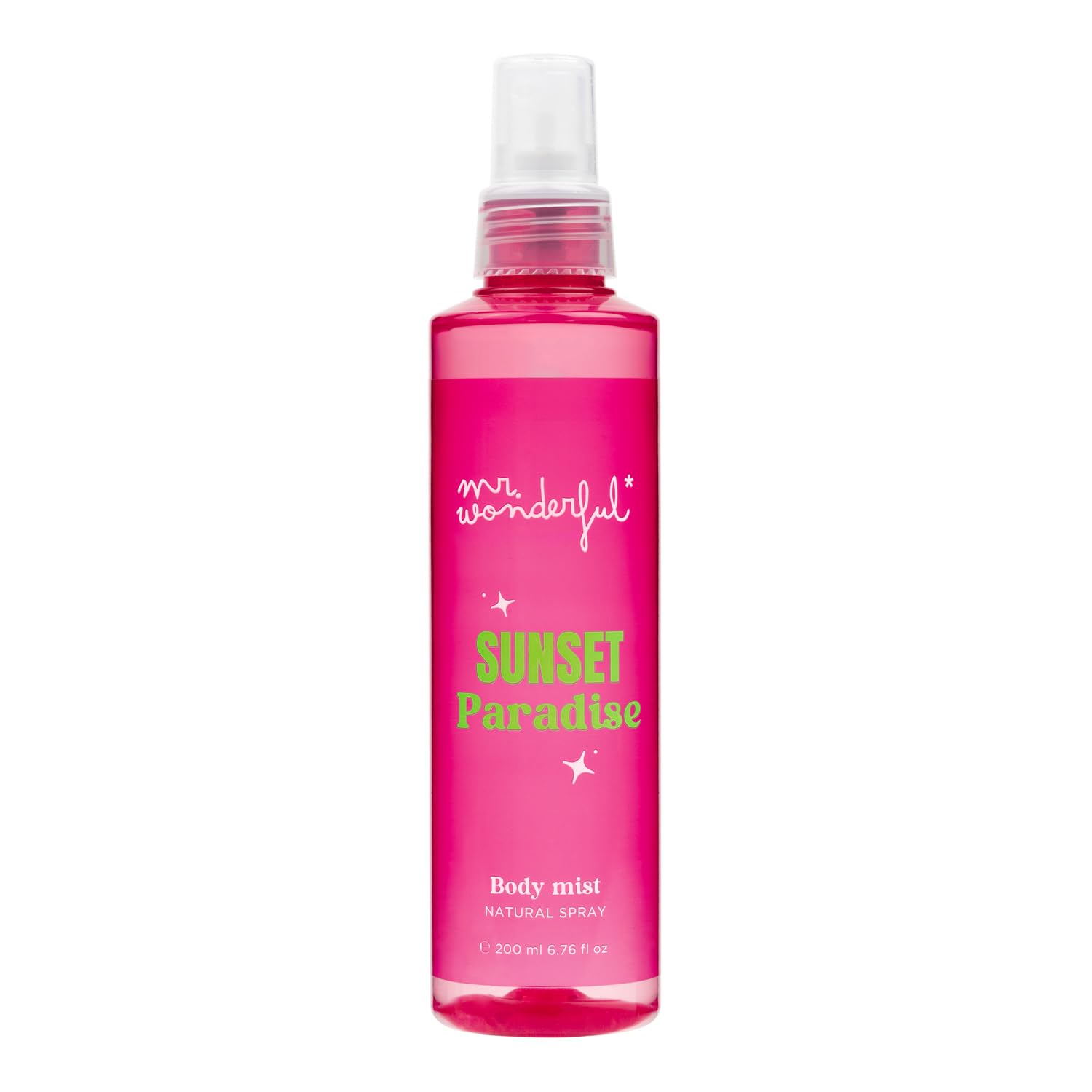 MR WONDERFUL Bruma Corporal Perfumada 3 x 200 ml Body Mist Aroma Floral Frutal Fragancia Fresca Spray