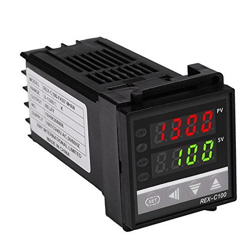 1PCS Digital PID Thermocouple ，Temperature Controller Regulator K J Input, Relay Output