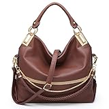 Dasein Hobo Bags for Women Soft Vegan Leather Bucket Purses Handbags Large Hobo Purse Shoulder Bag...