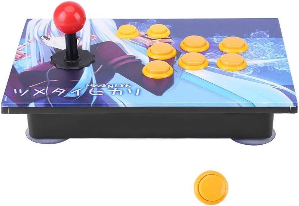PC Arcade Stick Joystick USB Stick Buttons Controller Zero Delay 8 Directions Joystick Control Device for PC Win7/ Win8/ Win10