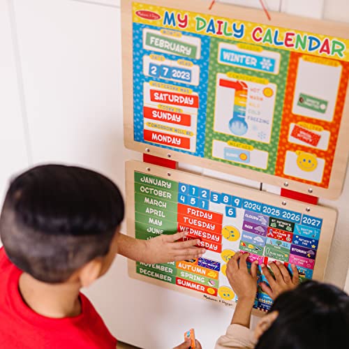 Melissa & Doug My First Daily Magnetic Activities Calendar For Kids, Weather And Seasons Calendar For Preschoolers And Ages 3+ (Pack Of 1) #TOP6
