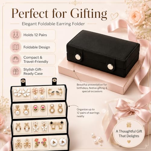 Image of Shining Diva Fashion 12 Pairs Set Earrings for Women Girls with Stylish Organizer Box | Valentine Birthday Rakshabandhan Gifts for Girls Girlfriend Wife Sister