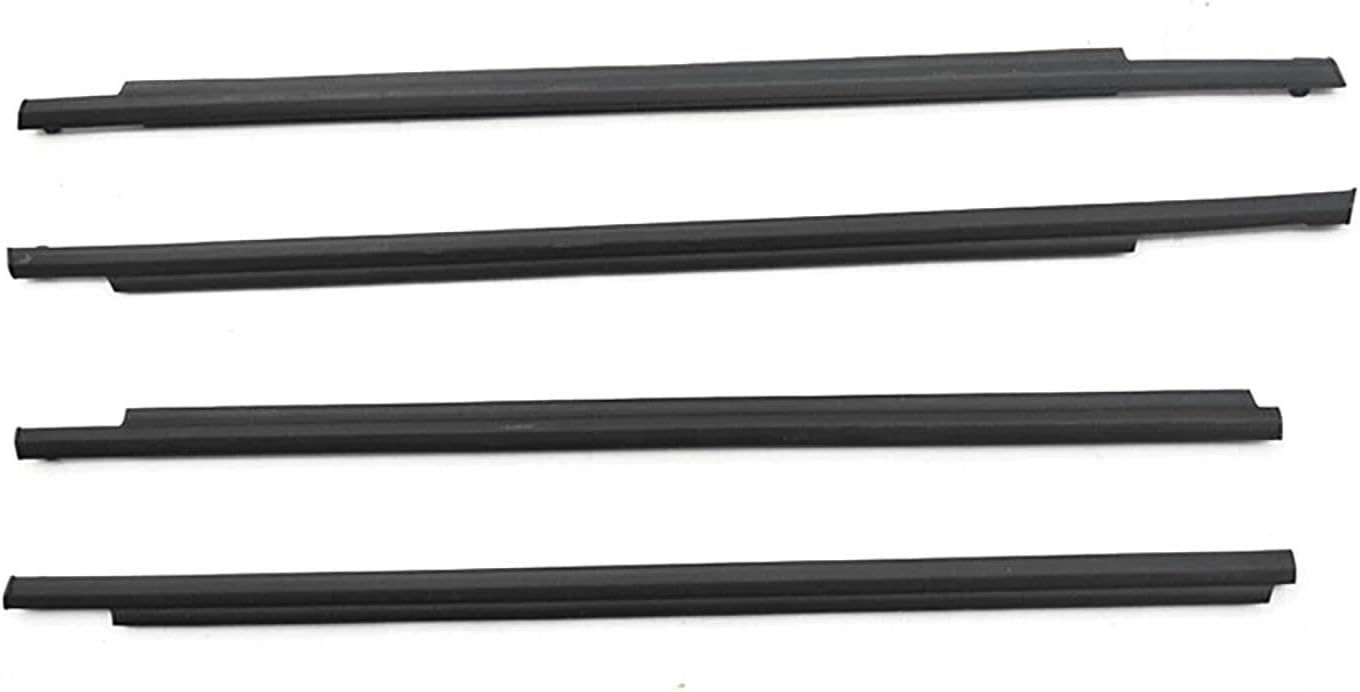 Car Door Edge Protector Car Side Window Weather Strips Waterproof Rubber Sealing Strip Moulding Trim for Toyota for Prius 2004-2009 Car Window Door Seals