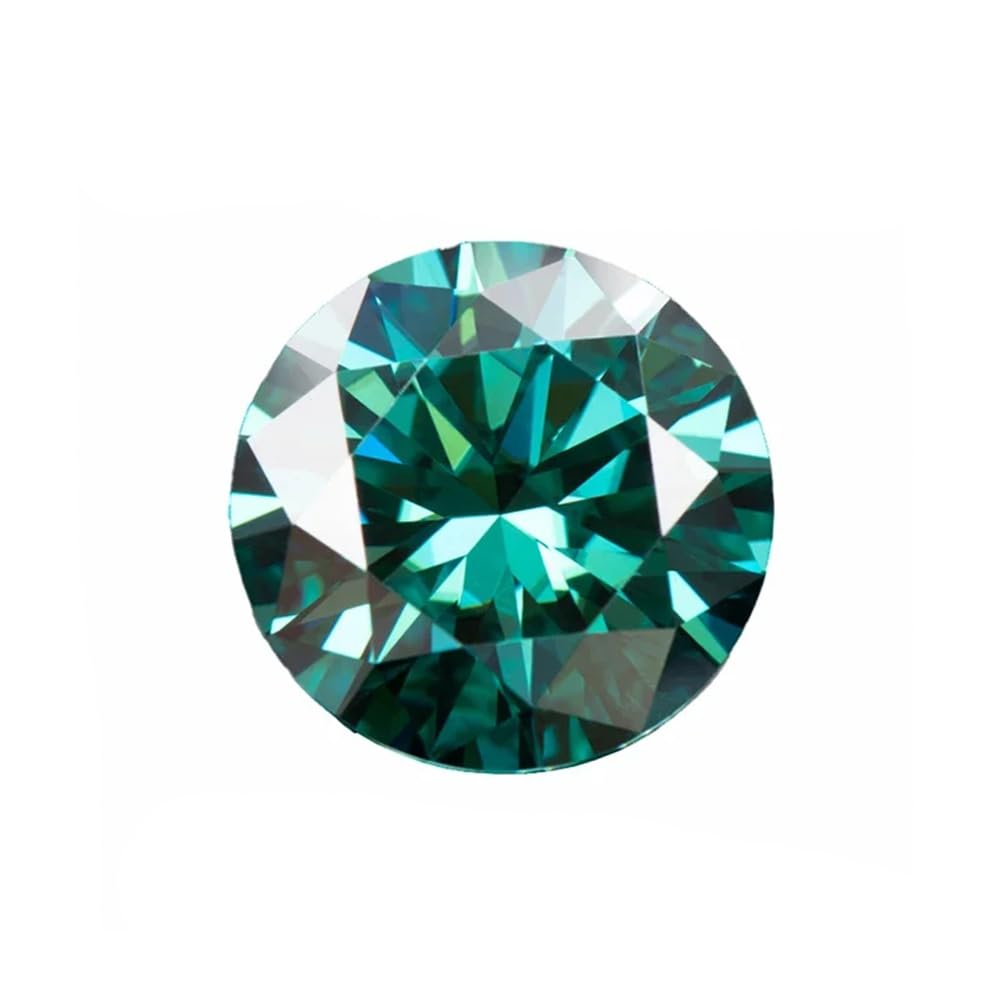 Moissanite ronde pour création bijoux personnalisés et sertissage