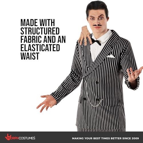 Morph Full 1920s Gangster Costume Men With Accessories, Gangster Suit, Halloween Costumes for Men Halloween Costumes Adult3