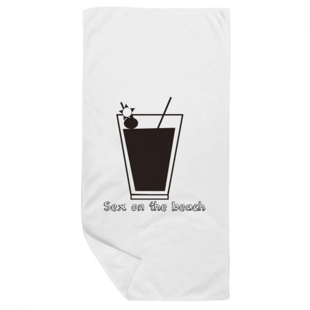 Serviette de bain Sex on The Beach 35x70cm en tissu doux