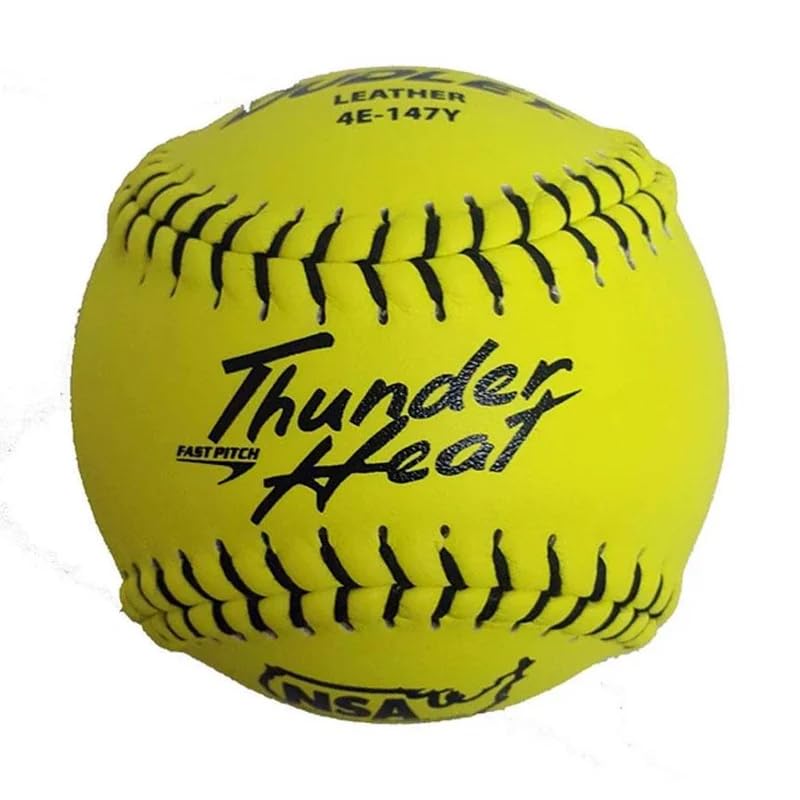 Dudley Thunder Heat Leather Fastpitch Softball NSA 52-275 - One Dozen: 4E147Y